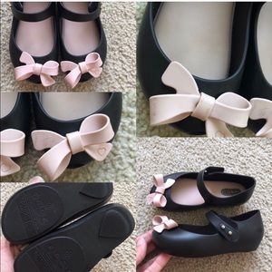 Mini Melissa Ultragirl Black & Pink